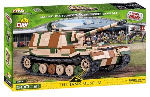 Cobi Small Army SD.KFZ.184 Panzerjager Tiger Elefant Tank (2507) 500 pcs