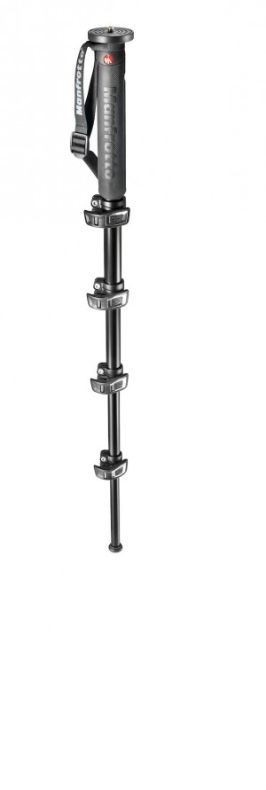 Manfrotto XPRO Aluminum 5 Section Photo Monopod With Quick Power Lock (MPMXPROA5)