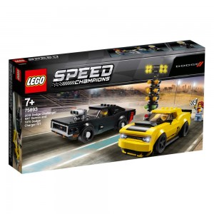 LEGO Speed Champions 2018 Dodge Challenger SRT Demon and 1970 Dodge Charger R/T (75893)