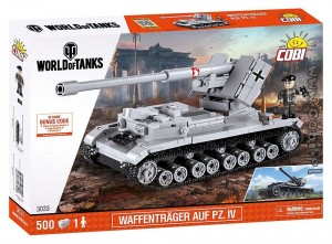 Cobi World of Tanks Waffentrager auf Pz.IV (3033)