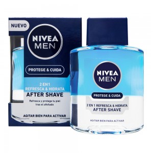 Nivea Men Protect Aftershave 2 in 1 100ml (B07142ZF95)