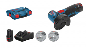 Bosch GWS 12V-76 V-EC, 2x3.0Ah L-Boxx (06019F200B)