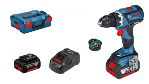 Bosch GSR 18V-60 C, 2x5.0Ah, 1880CV, CoMo L-Boxx (06019G1101)