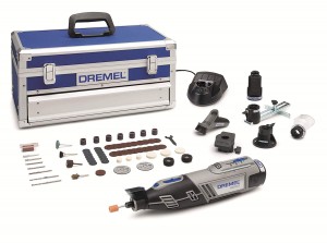 Dremel 8220 8220-5/65 Li-Ion 12 V rotācijas instruments ar 65 piederumiem Platīna izlaidums (F0138220JK)