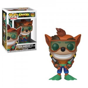 Funko Pop! Vinyl Games: Crash Bandicoot - Crash Bandicoot with Scuba Gear (889698339162)