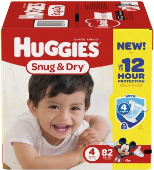 Huggies Snug & Dry - 82 pieces, Size 4 - Disney Mickey Mouse (036000431315)