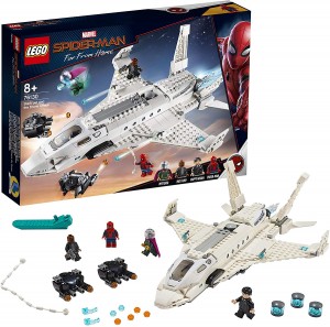 LEGO Marvel Stark Jet and the Drone Attack (76130)