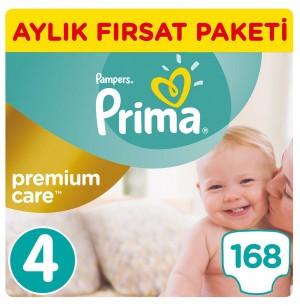 Pampers Premium Monthly Box Size 4 168 (8001090379511)