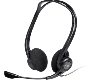 Logitech H960 Office USB Headset with Noise-Canceling Mic (981-000100)