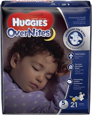 Huggies Overnites Jumbo Pack - 21 pieces, Size 5 (036000406849)