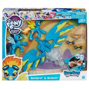 Hasbro My Little Pony Guardians of Harmony Spitfire and Soarin' Figures (630509422371)