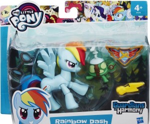 Hasbro My Little Pony Guardians of Harmony Rainbow Dash Figure Play Set (5010994954109)