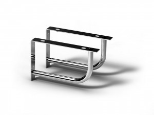 Izlietnes Stiprin. Kronšteini Liektie N/T (2 gab.) (IZKL/NT)