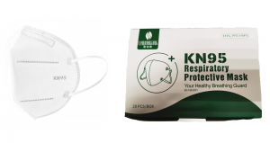 Leinuokang Sejas Aizsargmaska Respirators 4 Slāņi FFP2 KN95 20 gab.