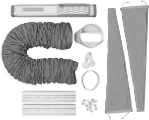 AEG AWK03 Premium Window Kit, Airlock, 15cm Hose Diameter