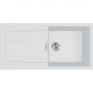 Franke Sirius 2.0 S2D 611-100 Tectonite Arctic White (143.0590.205)