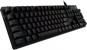 Logitech G512 Carbon US International GX Red Linear Klaviatūra (920-009370)