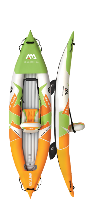 Aqua Marina Betta-312 Leisure Kayak-1 person. Inflatable deck. Kayak paddle included (BE-312)
