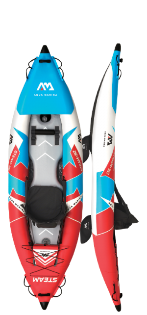 Aqua Marina Steam-312 Professional Kayak 1-person. DWF Deck (paddle excluded) (ST-312)