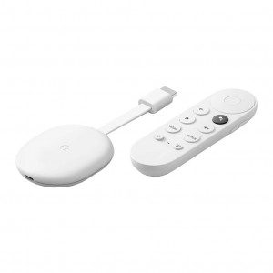 Google Chromecast with Google TV (HD) Snow