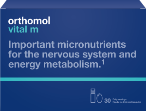 Orthomol Vital M vitamīni nervu sistēmai un enerģijai