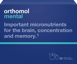 Orthomol Mental vitamīni nervu sistēmai un enerģijai