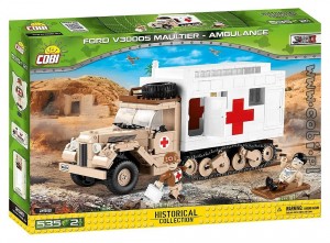 Cobi Ford V3000S Maultier - Ambulance (2518)