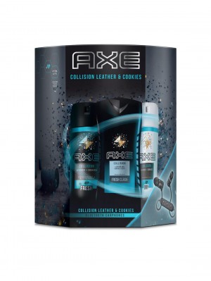 AXE Collision Deodorant + Antiperspirant + Shower Gel + Wireless Headphones (8710847977695)