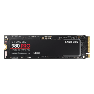 Samsung 980 PRO 500GB PCIe Gen4 NVMe M.2 Client SSD for Business (MZ-V8P500)