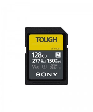 Sony 128GB SF-M Tough Series UHS-II SDXC Memory Card (SF-M128T)