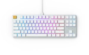 Glorious GMMK The White Ice Edition Tenkeyless (GLO-GMMK-TKL-BRN-W)