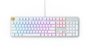 Glorious GMMK The White Ice Edition Full Size (GLO-GMMK-FS-BRN-W)