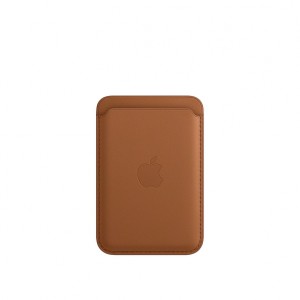Apple Leather Wallet with MagSafe Saddle Brown MHLT3