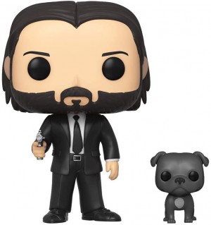 Funko Pop! Movies: John Wick - John in Black Suit with Dog (47238)
