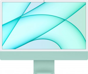 Apple iMac 24 4.5K Retina M1 8C CPU 7C GPU 8GB 256GB SSD Green RUS MJV83RU