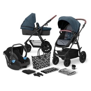 Kinderkraft Baby Stroller 3in1 XMoov Denim (5902533912865) Bērnu Rati