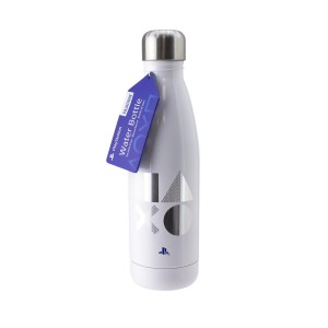 Paladone PlayStation Metal Water Bottle PS5 (5055964766542)