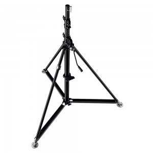 Manfrotto Black Stainless Steel Super Wind Up Stand (387XBU)