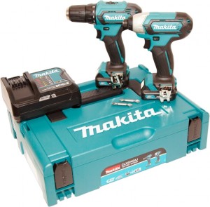 Makita CLX224SAJ power screwdriver/impact driver Black, Blue