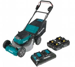 Makita DLM530PT4 2x18V Cordless Lawn Mower (088381894449)