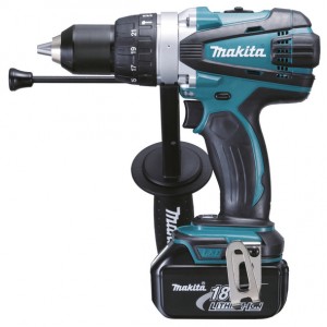 Makita DHP458RTJ Drill 2000 RPM Black, Blue (088381815024)