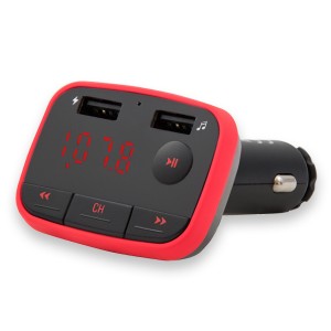 Elmak FM Transmitter SAVIO TR-10 Bluetooth, charger, hands free function, SD card slot, 2,4A