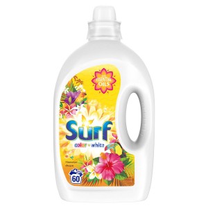 Surf Gel Laundry Detergent Color & White Hawaiian Dream 3l