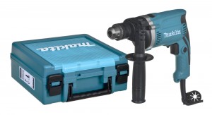 Makita HP1630K drill Key 3200 RPM Black,Blue 2.1 kg