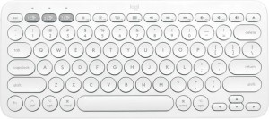 Logitech K380 White Multi-Device Bluetooth Keyboard for Mac, US International (920-010407)