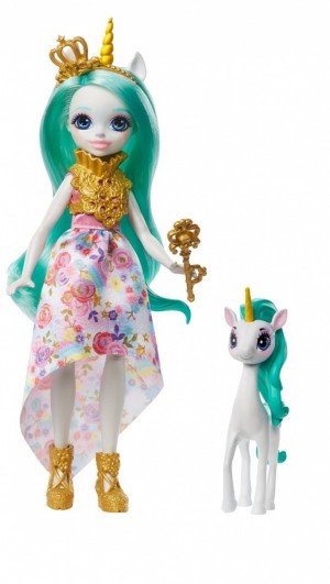 Mattel Doll Royal Enchantimals Queen Unity + Unicorn Stepper GYJ11/GYJ13 (887961972733)