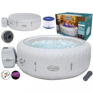 Bestway Džakuzi LAY-Z-SPA PARIS Ar Led, 6 Pers. (HR60013)