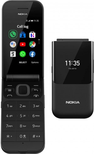 Nokia 2720 Flip Dual SIM 4GB Memory Black