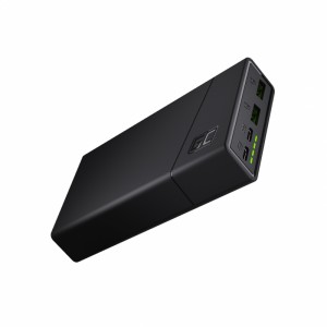 Green Cell PowerPlay20 20000mAh with fast charging 2x USB Ultra Charge and 2x USB-C Power Delivery 18W (PBGC03)