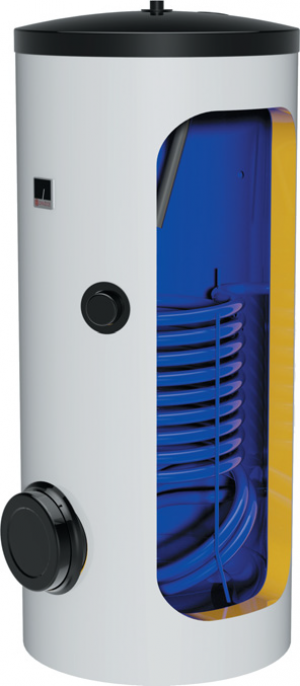 DRAŽICE OKC 300 NTR/BP ar Siltummaini Un Sānu Flanci (var ielikt elektrisko tenu)